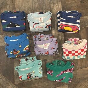 Hanna Andersson short sleeve PJs size 4T